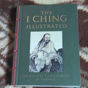 The I Ching Illustrated - Green Hardcover Art Book